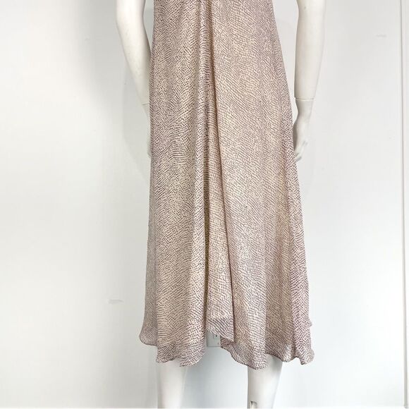 Derek Lam 10 Crosby 100% Silk Midi Dress Sz 4 - Picture 5 of 13